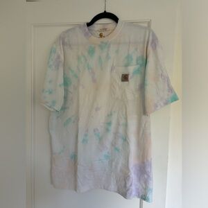Carhartt Pastel Tie Dye Shirt Size Medium
